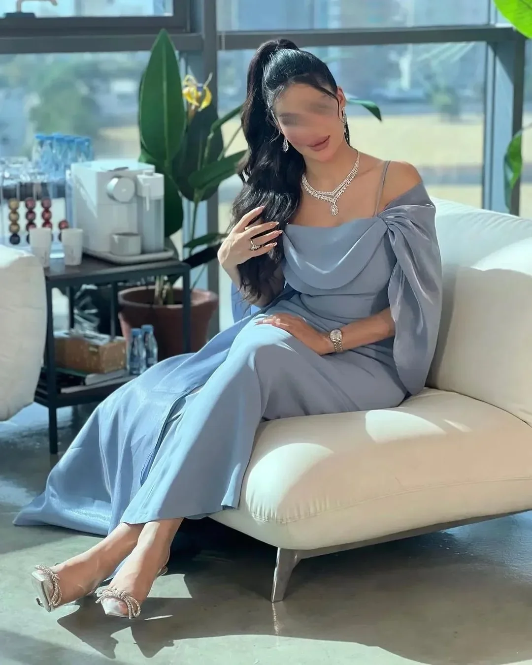 Women Formal Wear Dubai - Maßgeschneiderte Dubai-Frauen tragen formelle Anlässe, Etui-Kleid,