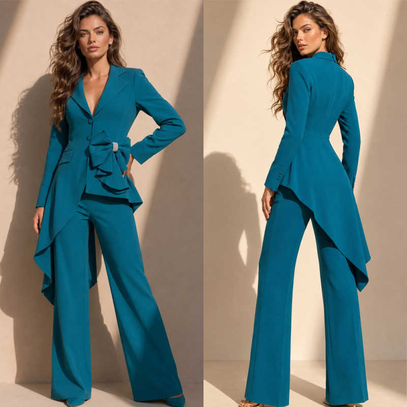 Unique Women'S Formal Wear - Einzigartiges Design Damenanzüge 2-teilig Jacke Hose