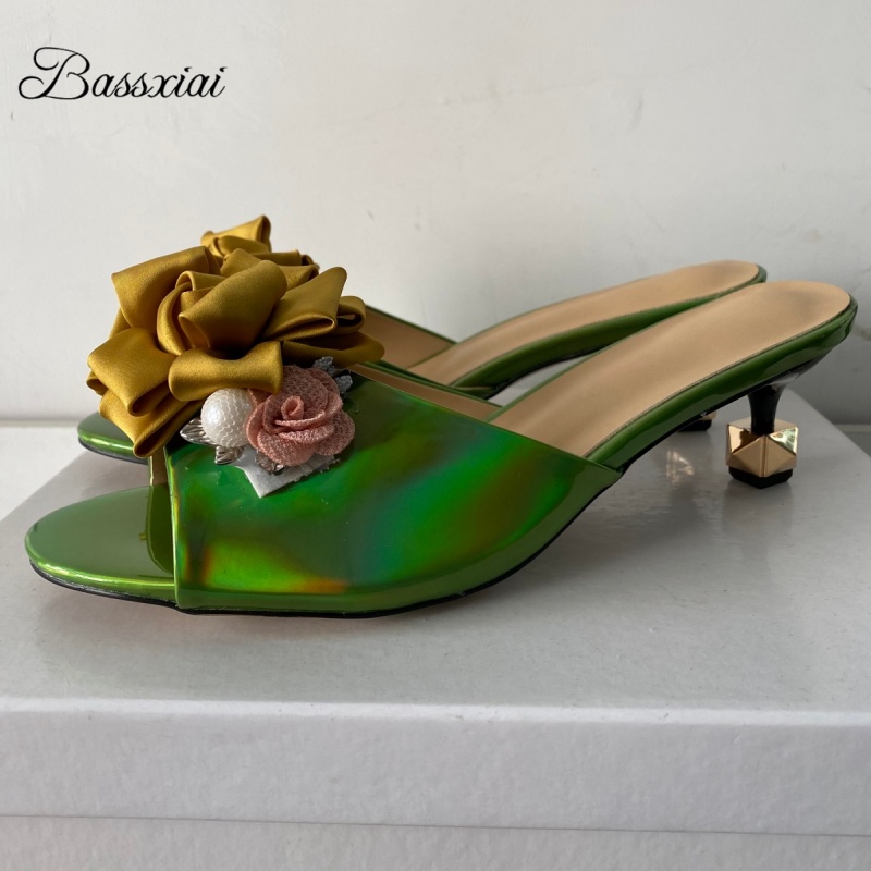 Kristall Dekor handgemachte Bl – Kitten Heel Women Bewertung und Preis