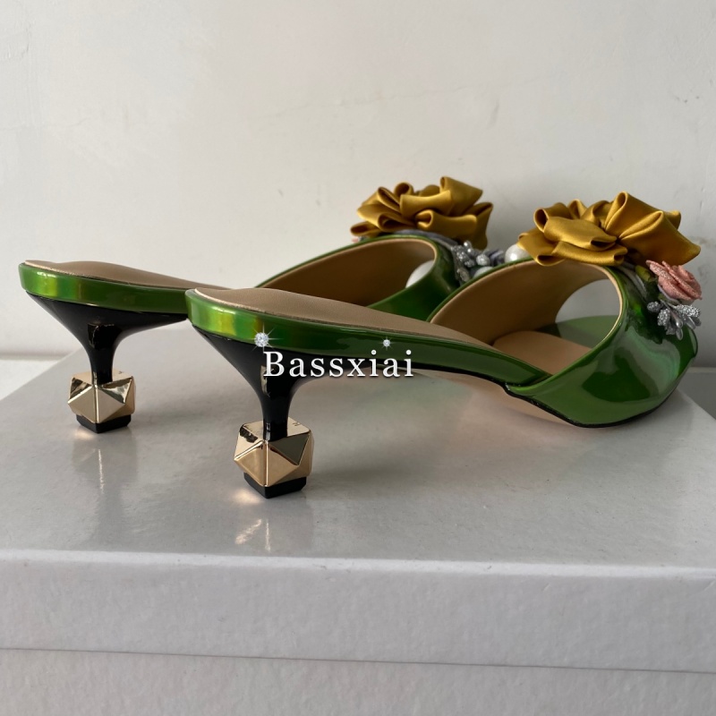 Kristall Dekor handgemachte Bl – Kitten Heel Women Bewertung und Preis