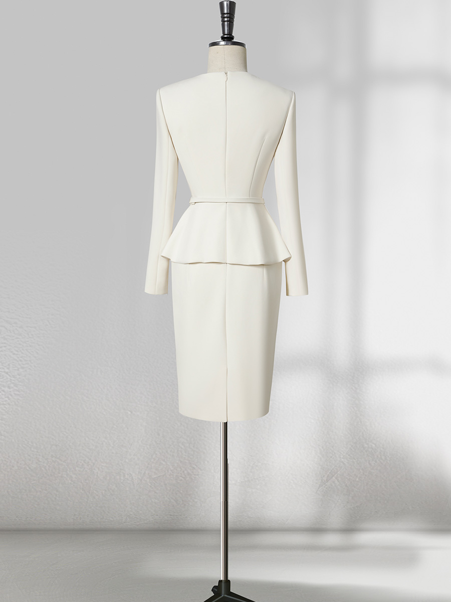 Professionelles Karriere-Damen – Wrap Dress Work Bewertung und Preis