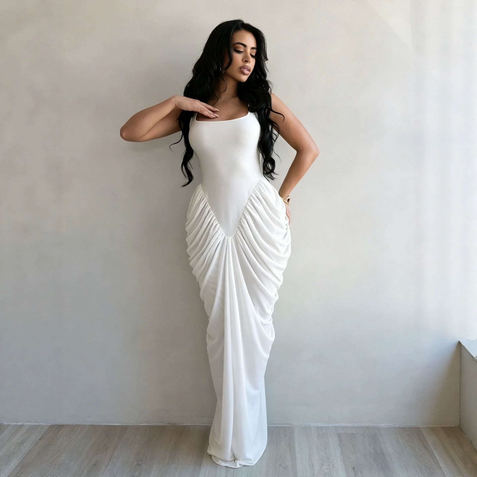 Langes Kleid Damen Abendkleide – Wrap Dress Work Bewertung und Preis