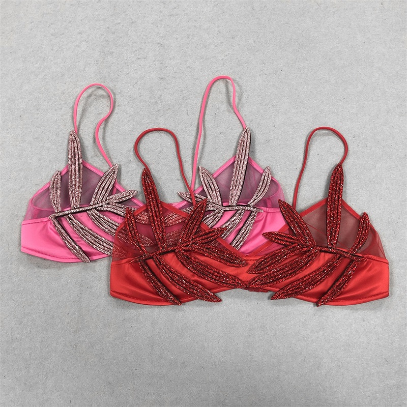 Luxus-Kristalle für Damen, BH, – Yellow Formal Wear Women Bewertung und Preis