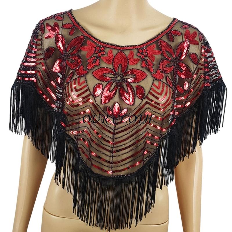 Modische Pailletten-Schal-Stic – Women Formal Event Wear Bewertung und Preis