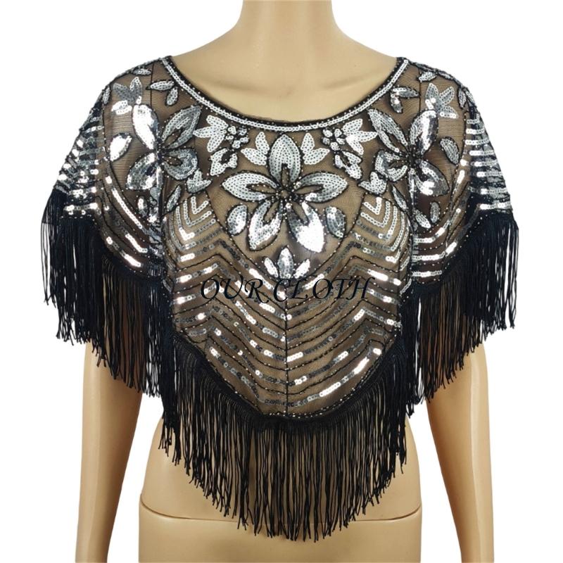 Modische Pailletten-Schal-Stic – Women Formal Event Wear Bewertung und Preis