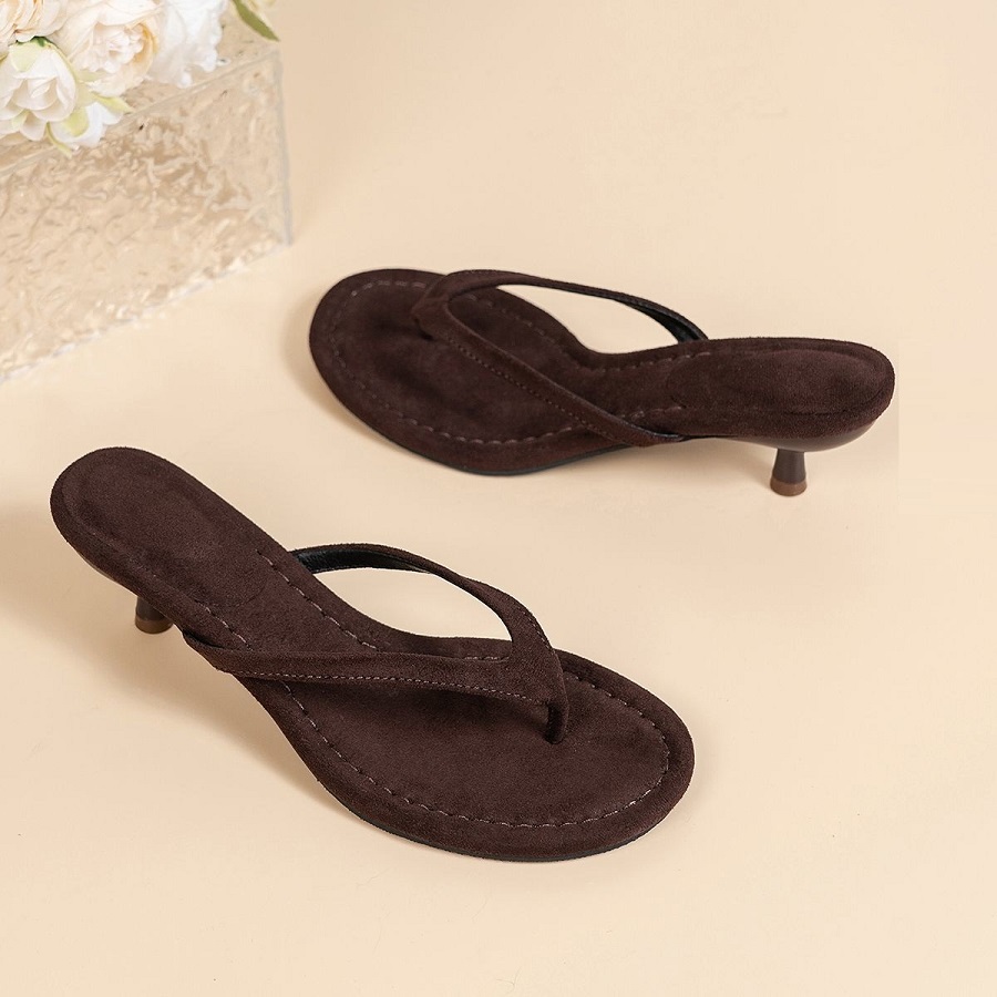 Neue Damen-Sandalen aus Kunstw – Kitten Heel Women Bewertung und Preis