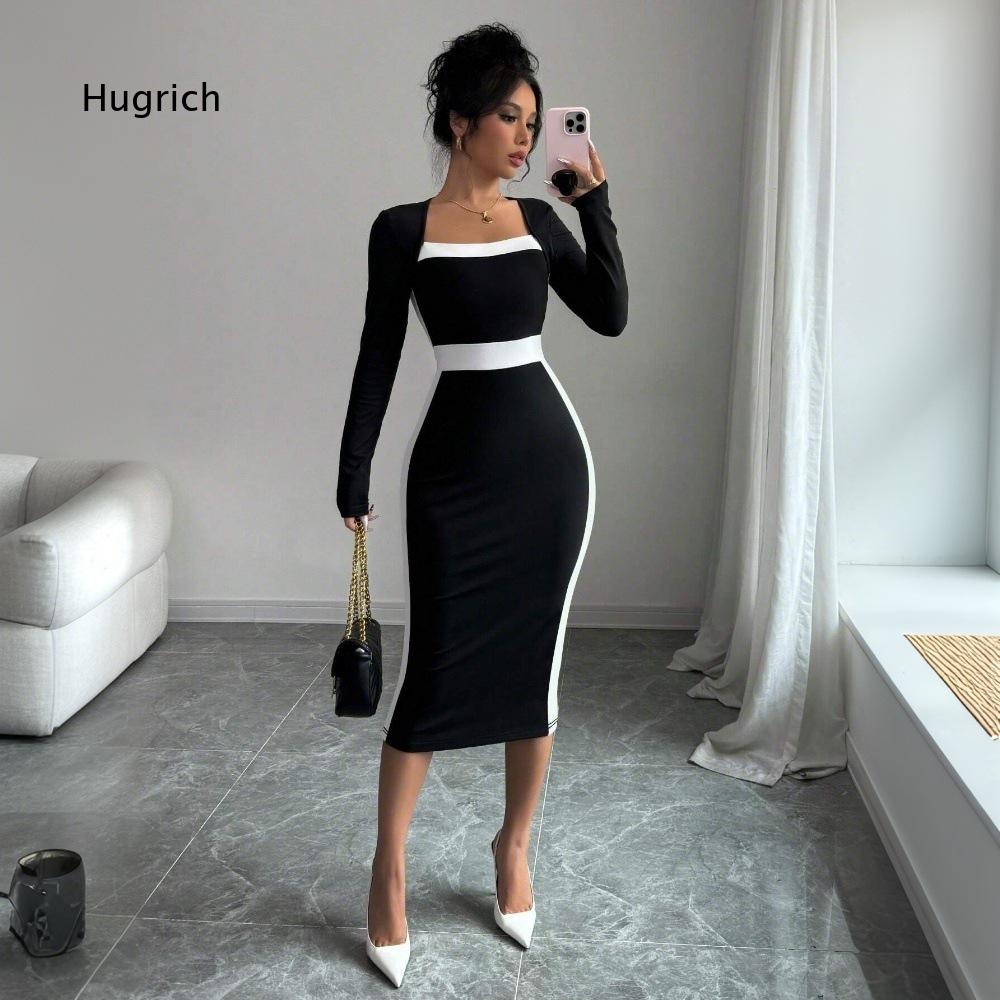 Quadratischer Ausschnitt, Lang – Women Formal Event Wear Bewertung und Preis