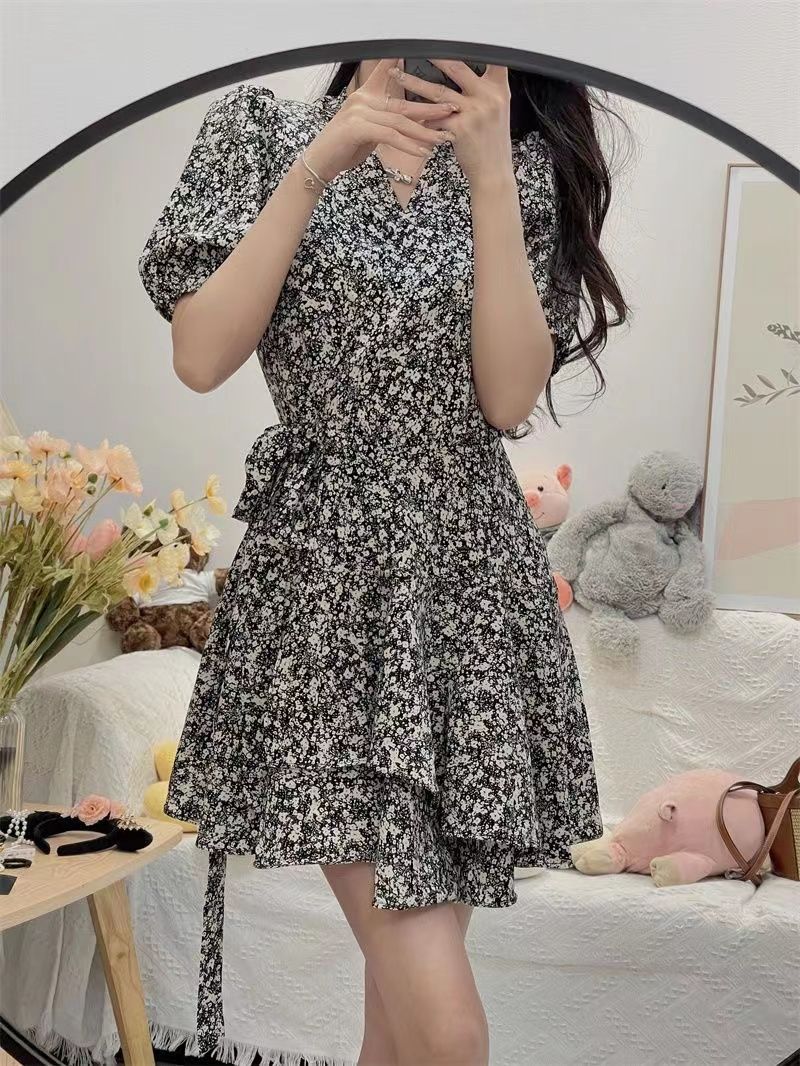 Wenig daisy Bodycon frauen Kle – Wrap Dress Work Bewertung und Preis