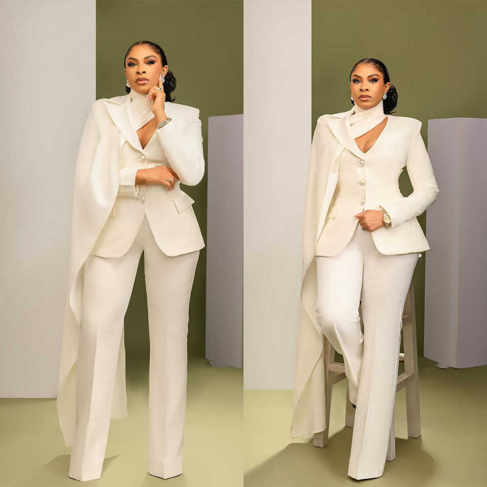 Designer Women Pants Suits Cus – Women Formal Wear With Tie Bewertung und Preis